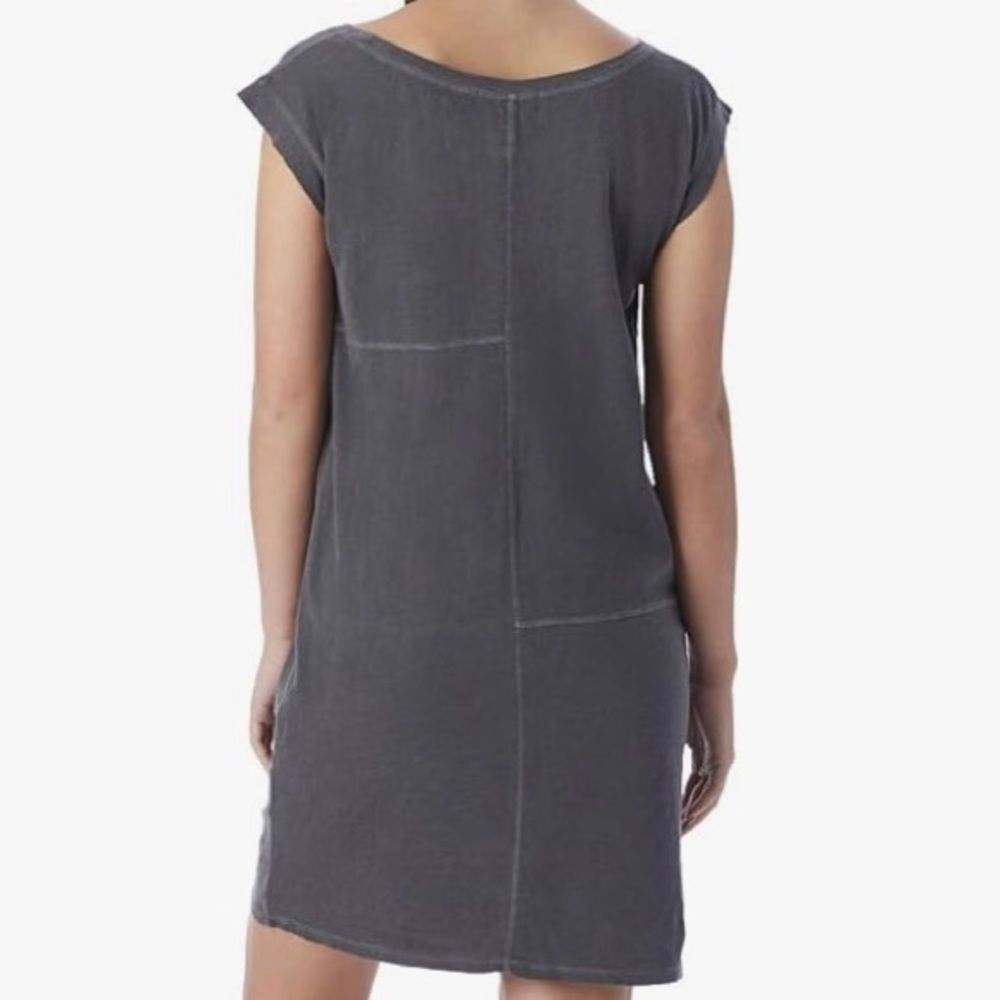 Patch Rag Slub Le Cote Gray Pocket Alternative Apparel Dress Womens Large - Picture 6 of 16